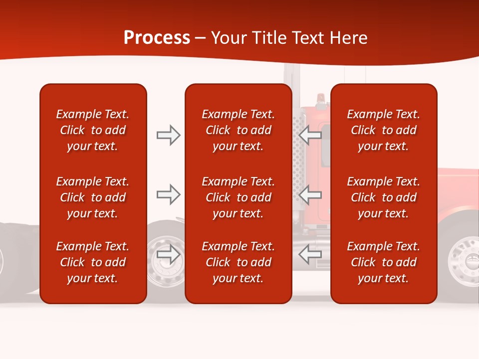 Haul Chrome Shipping PowerPoint Template