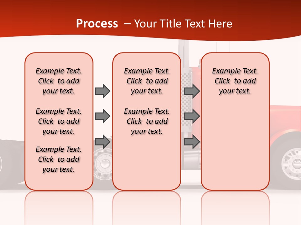 Haul Chrome Shipping PowerPoint Template