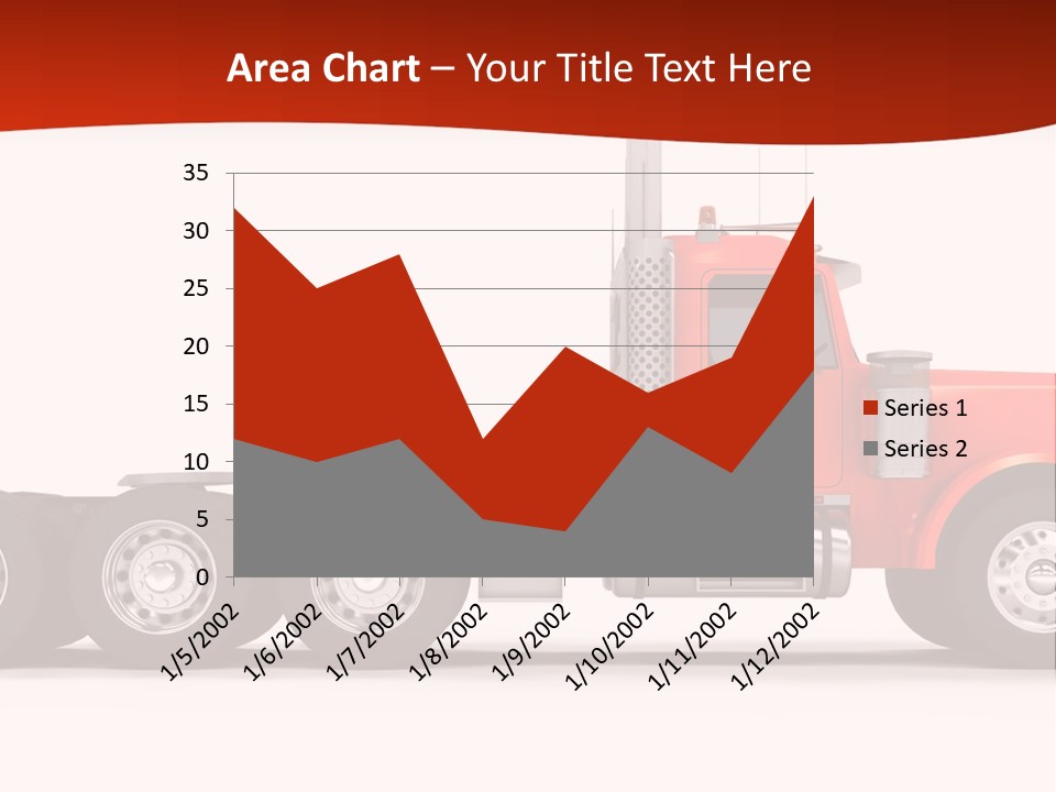 Haul Chrome Shipping PowerPoint Template