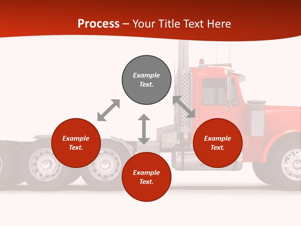 Haul Chrome Shipping PowerPoint Template