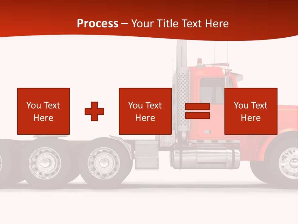 Haul Chrome Shipping PowerPoint Template
