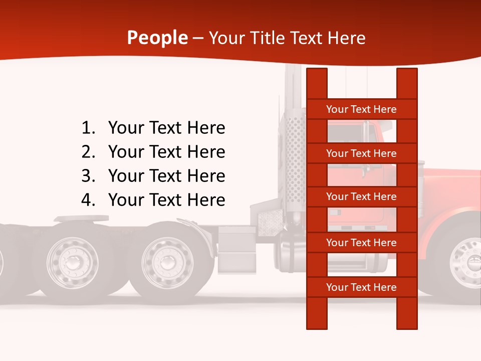 Haul Chrome Shipping PowerPoint Template