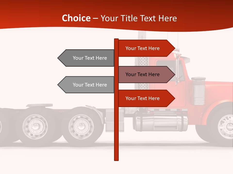 Haul Chrome Shipping PowerPoint Template