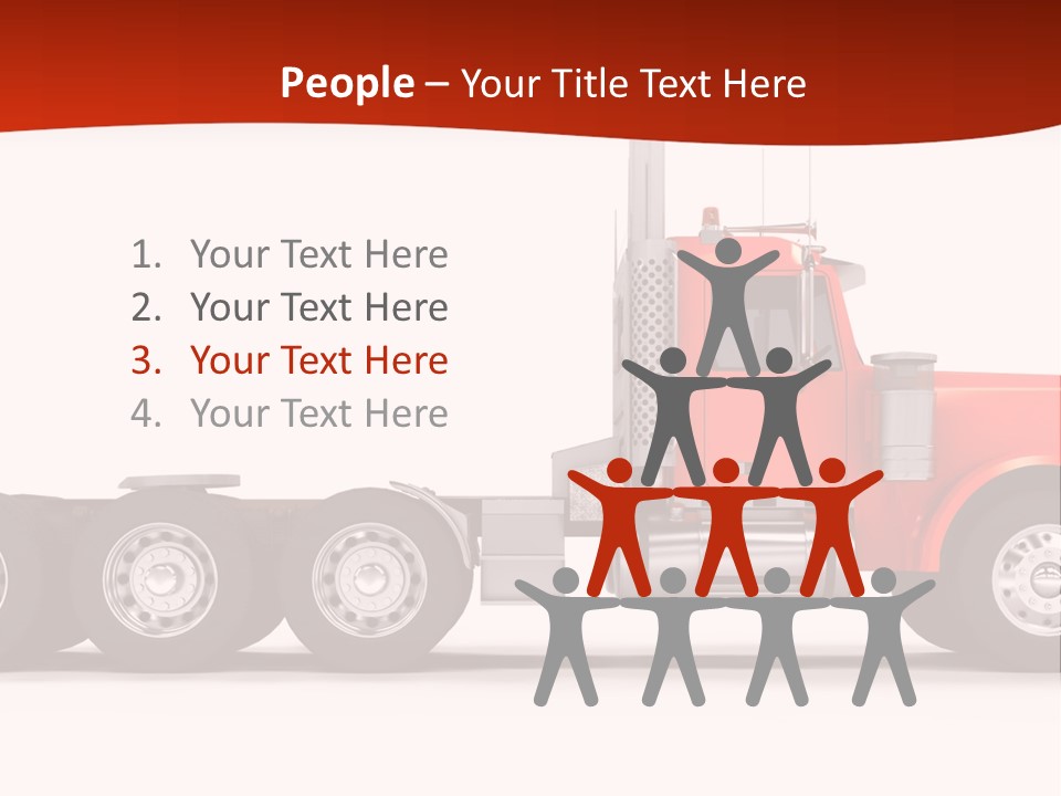 Haul Chrome Shipping PowerPoint Template