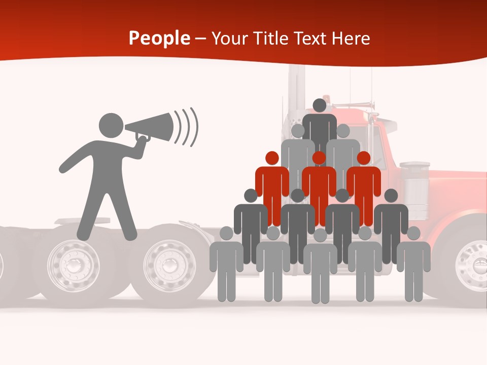 Haul Chrome Shipping PowerPoint Template