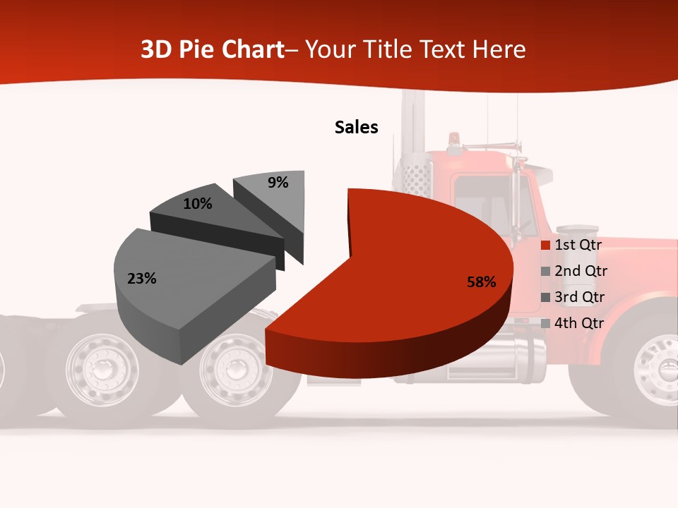 Haul Chrome Shipping PowerPoint Template