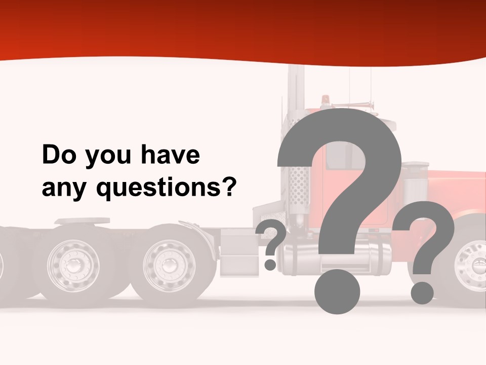 Haul Chrome Shipping PowerPoint Template