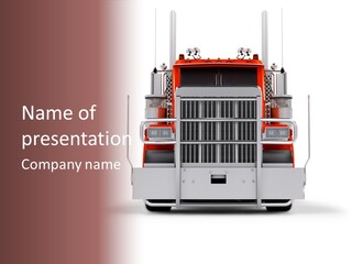 Rig Commercial Industry PowerPoint Template