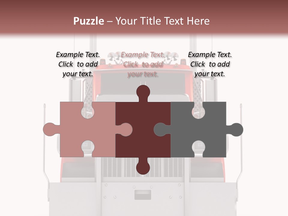 Rig Commercial Industry PowerPoint Template