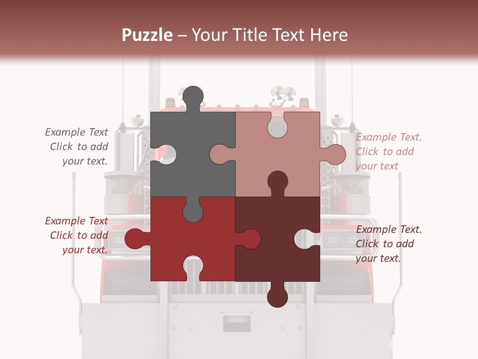 Rig Commercial Industry PowerPoint Template