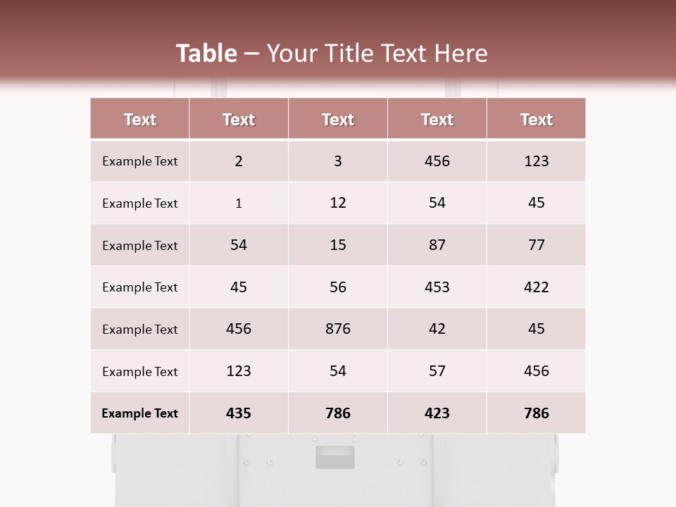 Rig Commercial Industry PowerPoint Template