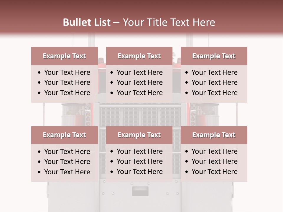 Rig Commercial Industry PowerPoint Template
