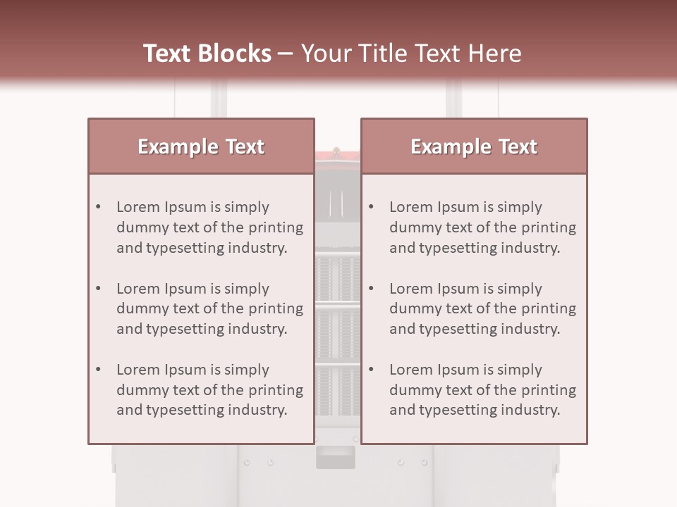 Rig Commercial Industry PowerPoint Template