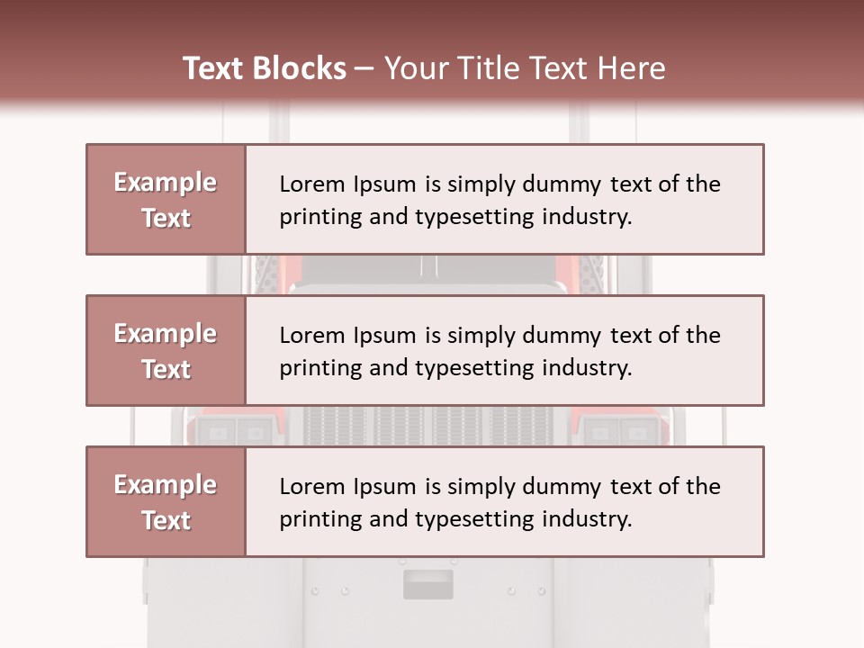 Rig Commercial Industry PowerPoint Template
