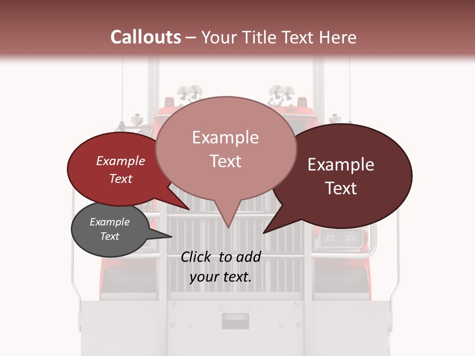 Rig Commercial Industry PowerPoint Template