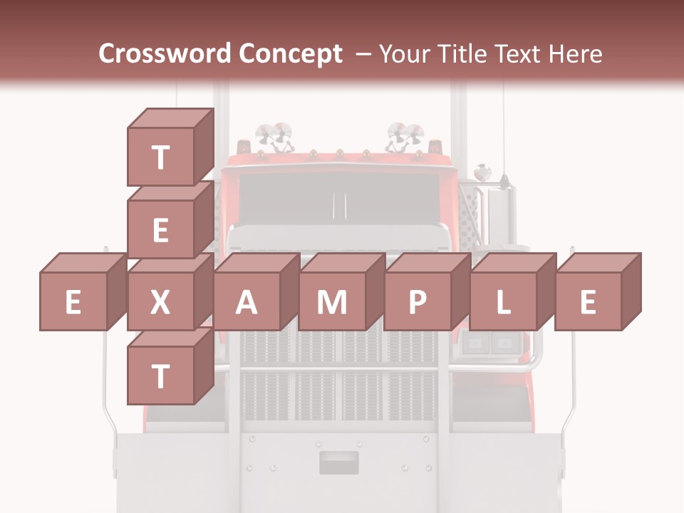 Rig Commercial Industry PowerPoint Template