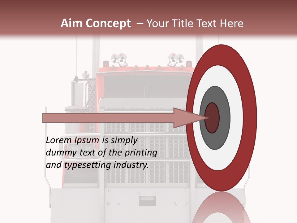 Rig Commercial Industry PowerPoint Template