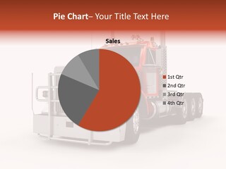 Copy Space White Cargo PowerPoint Template