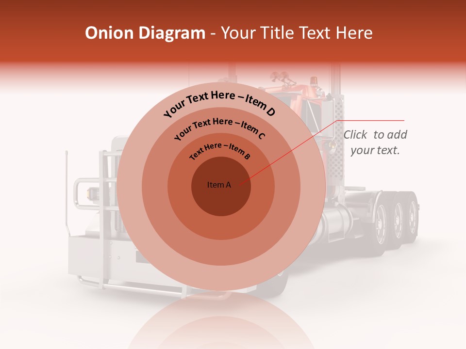 Copy Space White Cargo PowerPoint Template