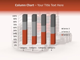 Copy Space White Cargo PowerPoint Template