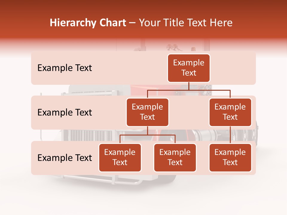 Copy Space White Cargo PowerPoint Template