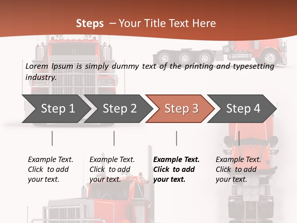 Hauling Haul Heavy PowerPoint Template