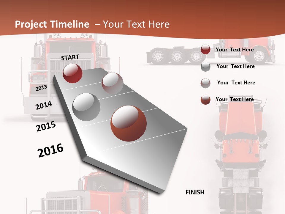 Hauling Haul Heavy PowerPoint Template
