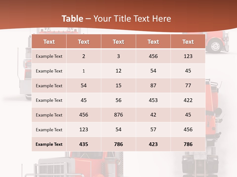 Hauling Haul Heavy PowerPoint Template