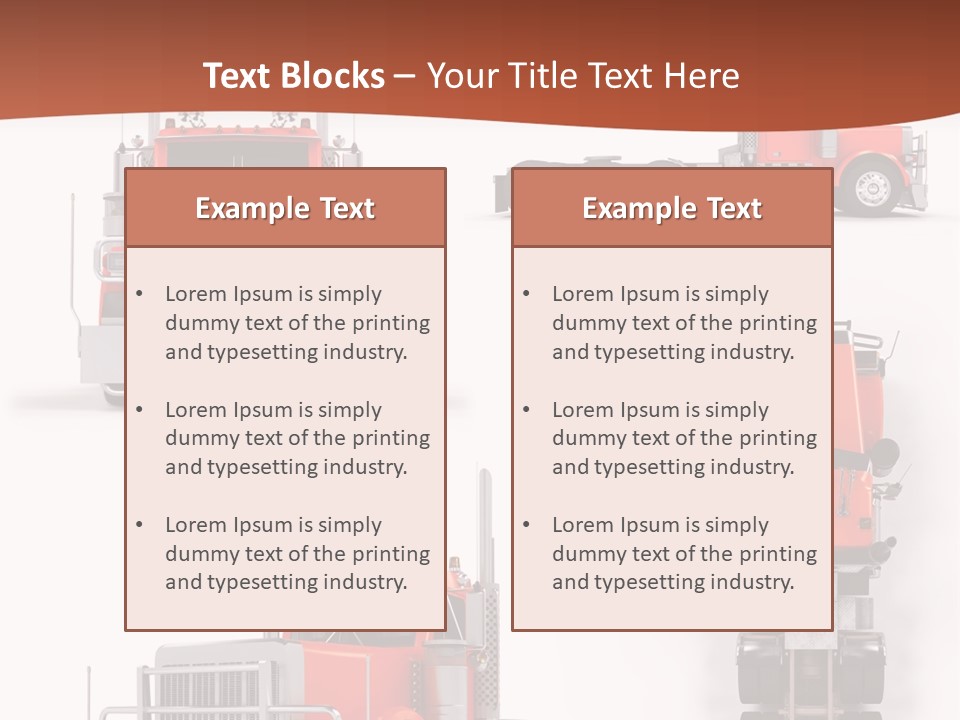 Hauling Haul Heavy PowerPoint Template