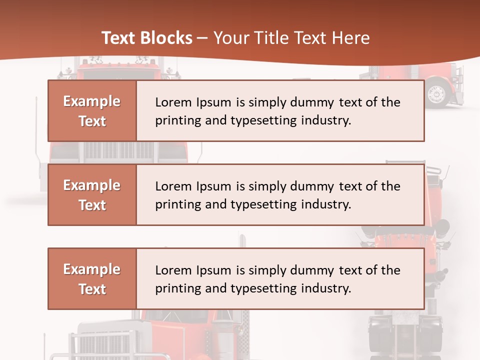 Hauling Haul Heavy PowerPoint Template