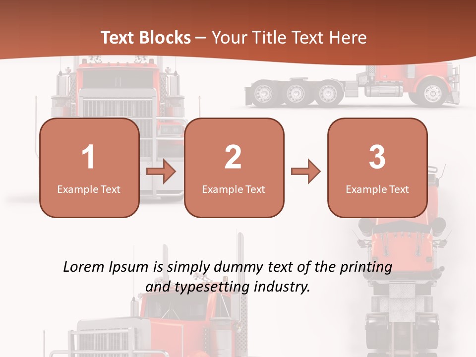 Hauling Haul Heavy PowerPoint Template