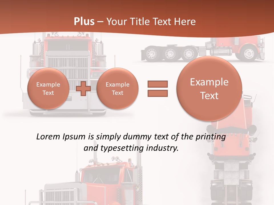 Hauling Haul Heavy PowerPoint Template