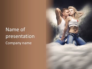 Sexual Man People PowerPoint Template