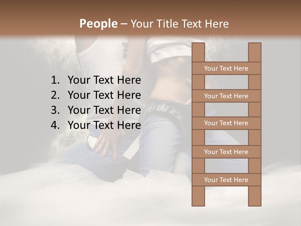 Sexual Man People PowerPoint Template