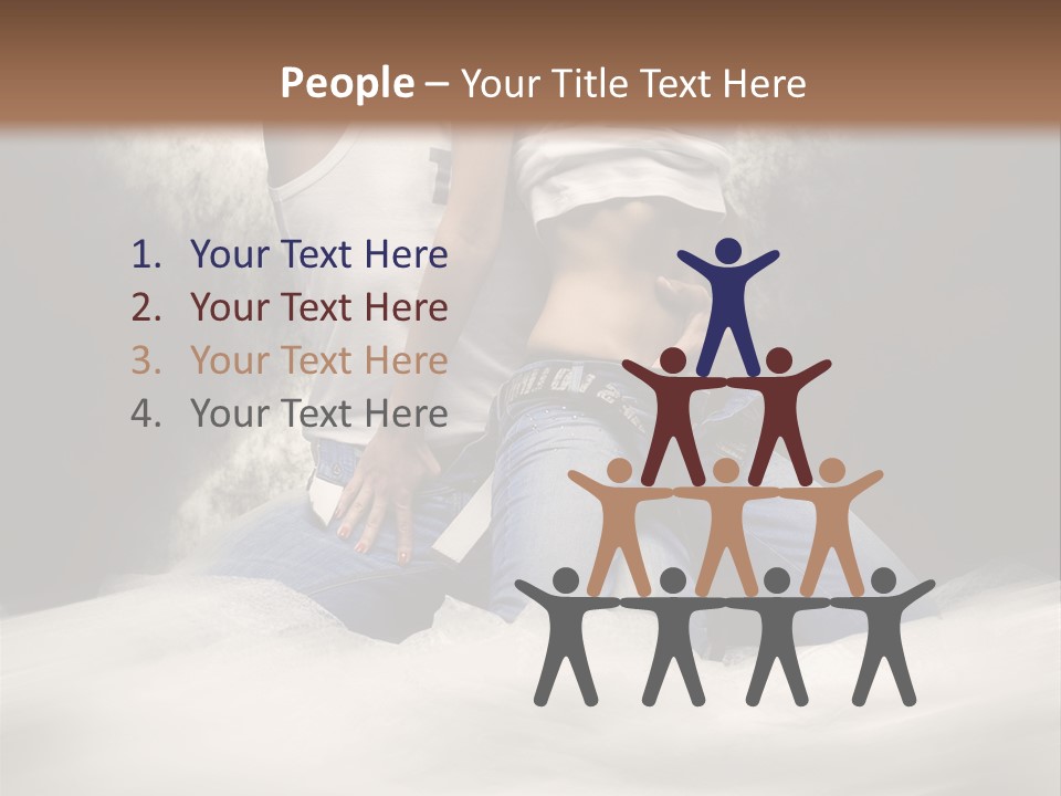 Sexual Man People PowerPoint Template