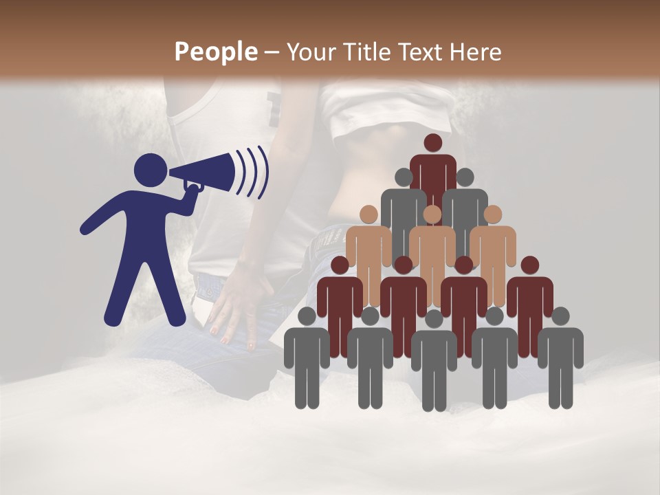 Sexual Man People PowerPoint Template