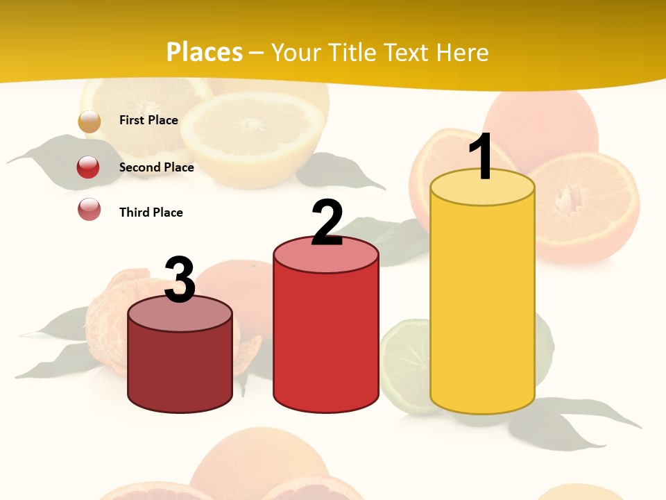 Ruby Mandarin Clementine PowerPoint Template
