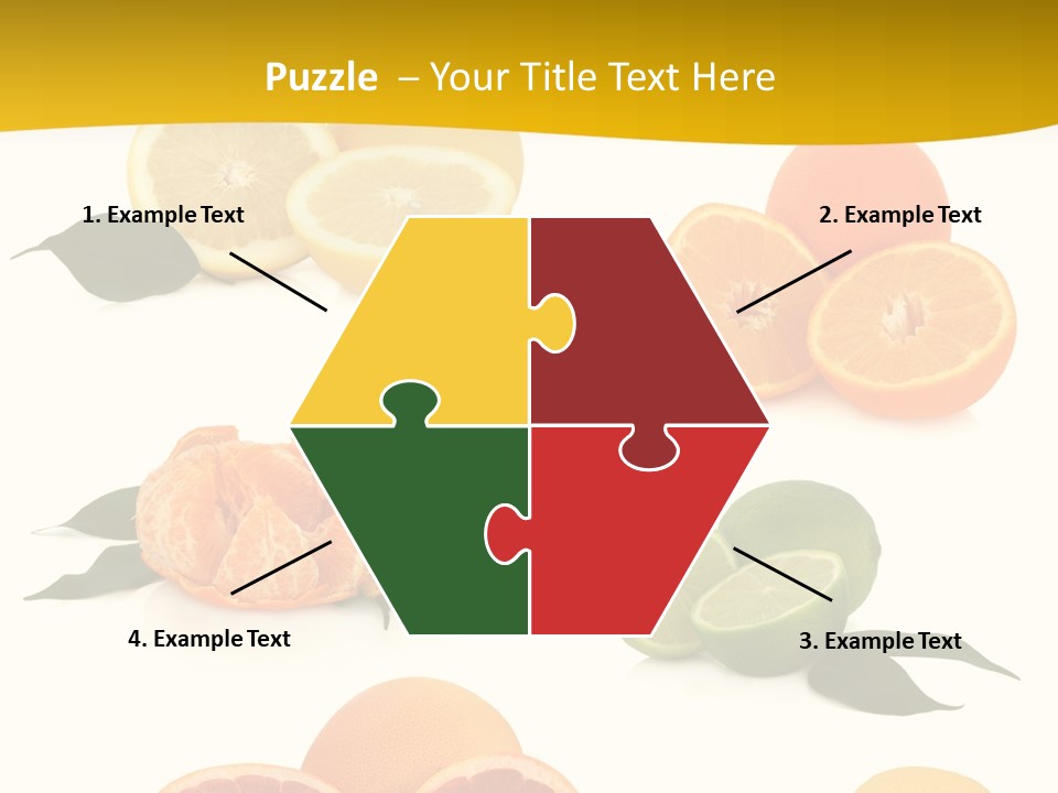 Ruby Mandarin Clementine PowerPoint Template