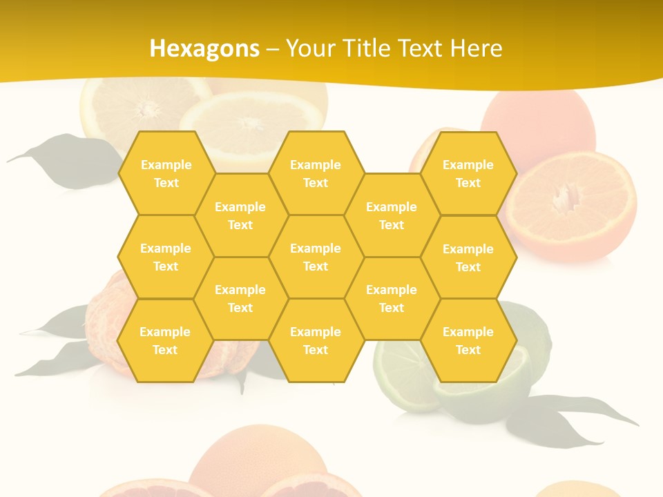 Ruby Mandarin Clementine PowerPoint Template