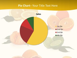 Ruby Mandarin Clementine PowerPoint Template