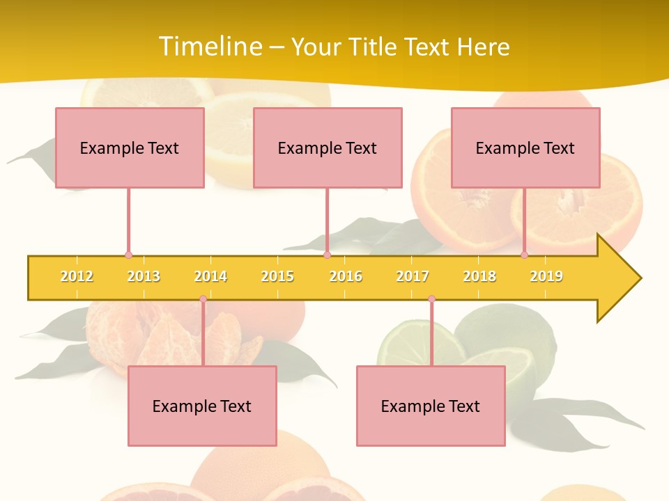 Ruby Mandarin Clementine PowerPoint Template