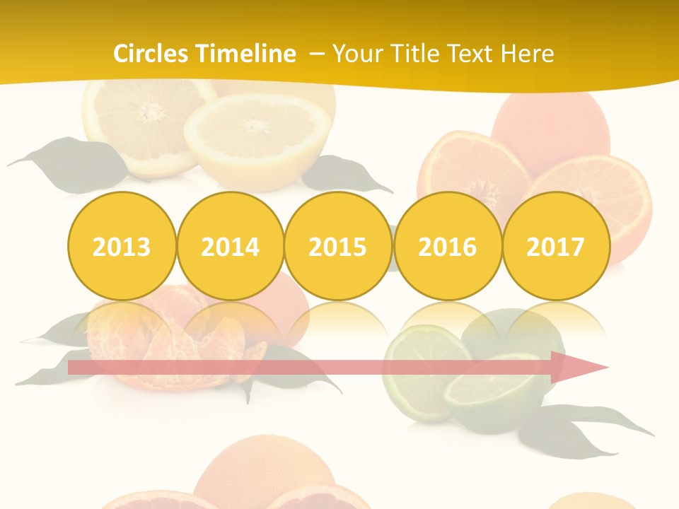 Ruby Mandarin Clementine PowerPoint Template