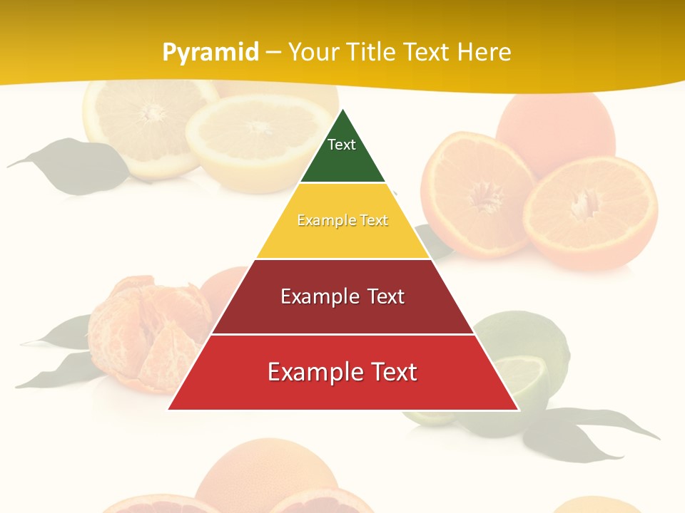 Ruby Mandarin Clementine PowerPoint Template