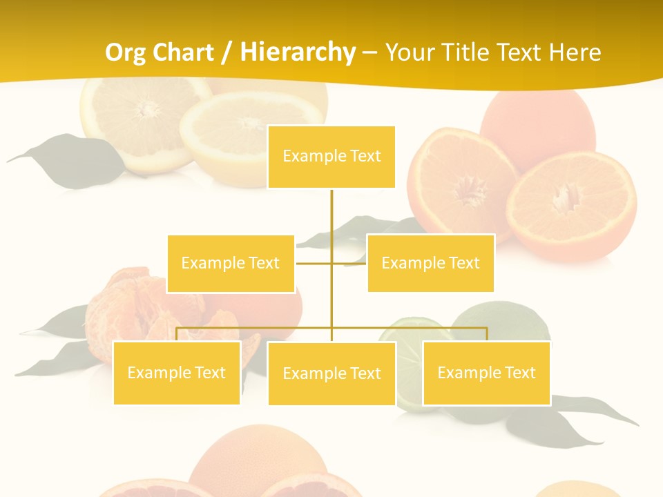 Ruby Mandarin Clementine PowerPoint Template