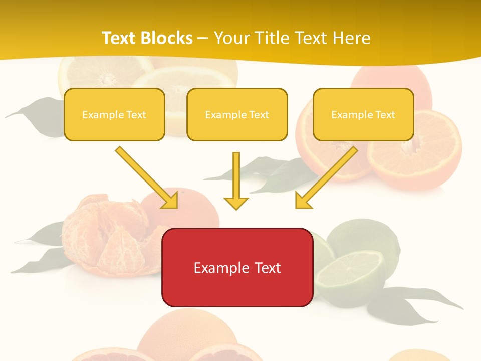 Ruby Mandarin Clementine PowerPoint Template