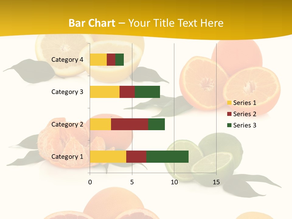 Ruby Mandarin Clementine PowerPoint Template