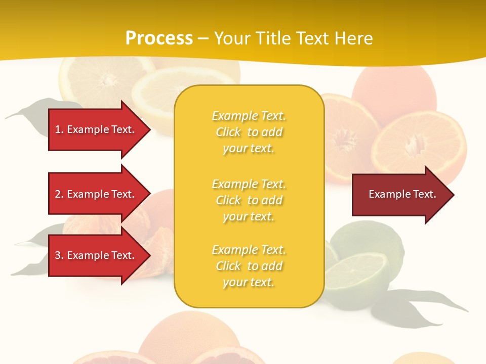Ruby Mandarin Clementine PowerPoint Template