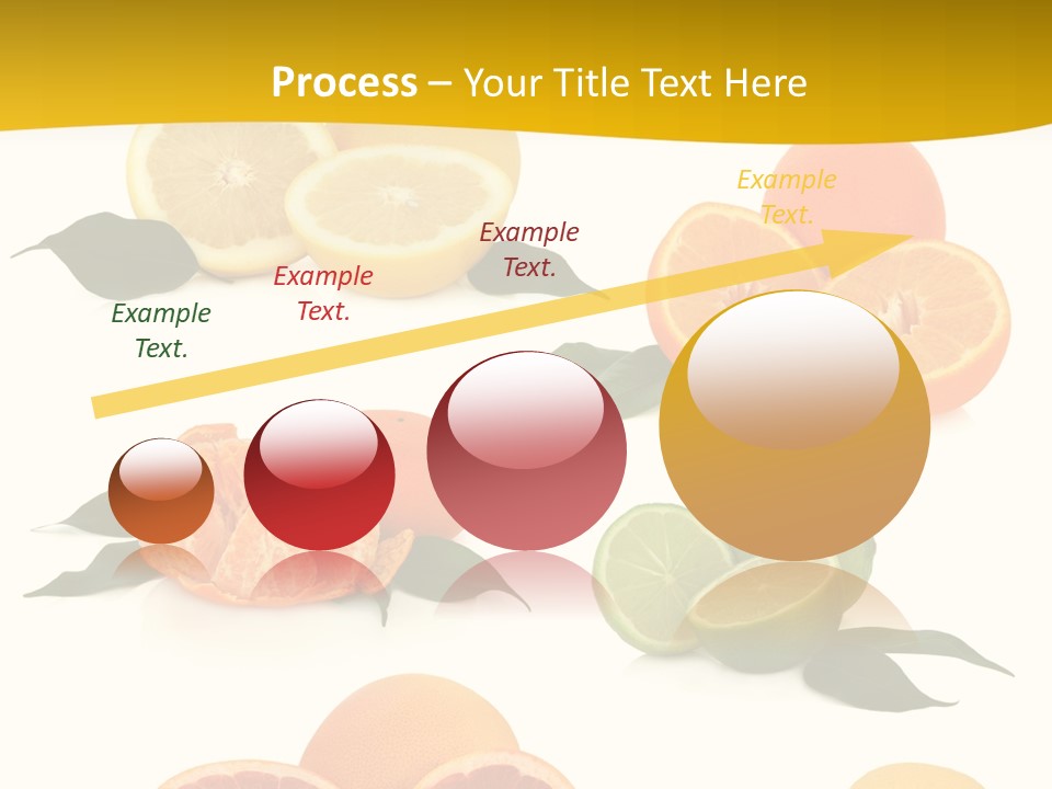 Ruby Mandarin Clementine PowerPoint Template