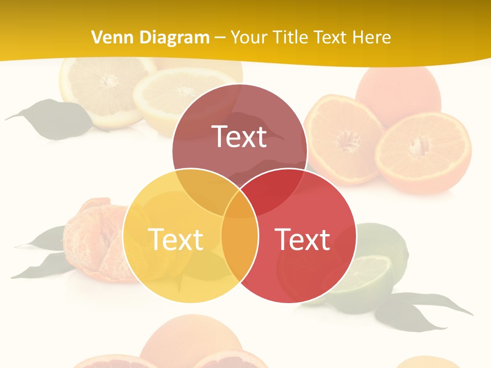 Ruby Mandarin Clementine PowerPoint Template