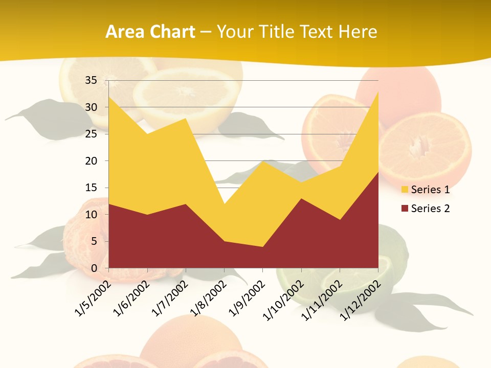 Ruby Mandarin Clementine PowerPoint Template